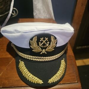 Spirit Captain Hat with Gold Accents